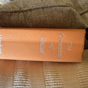 Orange Hardcover Book